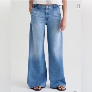 AG Stella Low Slung Palazzo Jean Size 31 New with Tags